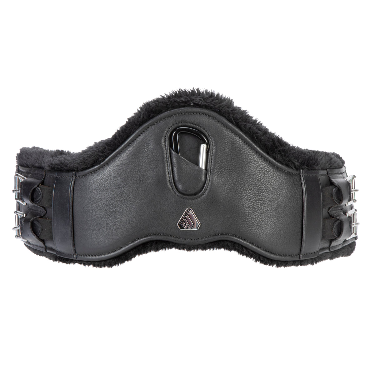 Shires Velociti LUSSO Dressage SupaFleece Girth #colour_black