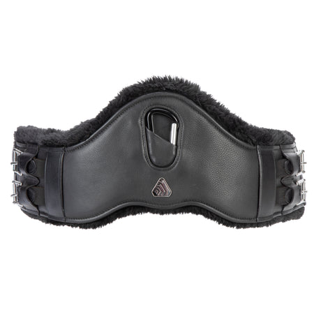Shires Velociti LUSSO Dressage SupaFleece Girth #colour_black