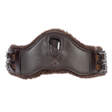 Shires Velociti LUSSO Dressage SupaFleece Girth #colour_havana