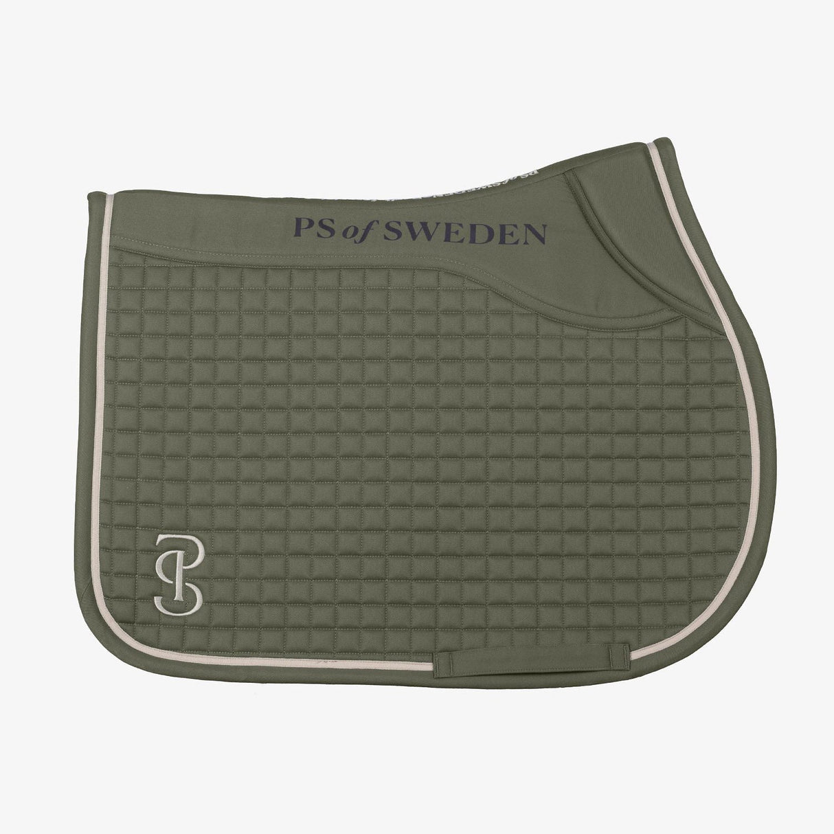 PS of Sweden Elite Jump Saddle Pad #colour_vintage-green