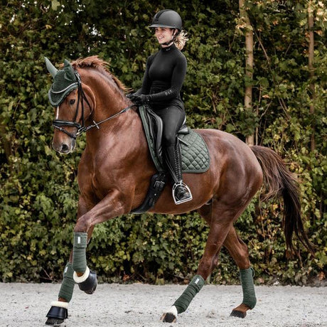 Waldhausen Nepal Saddle Pad #colour_dark-olive