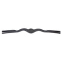 Shires Velociti Lusso Elite Mono Headpiece #colour_black