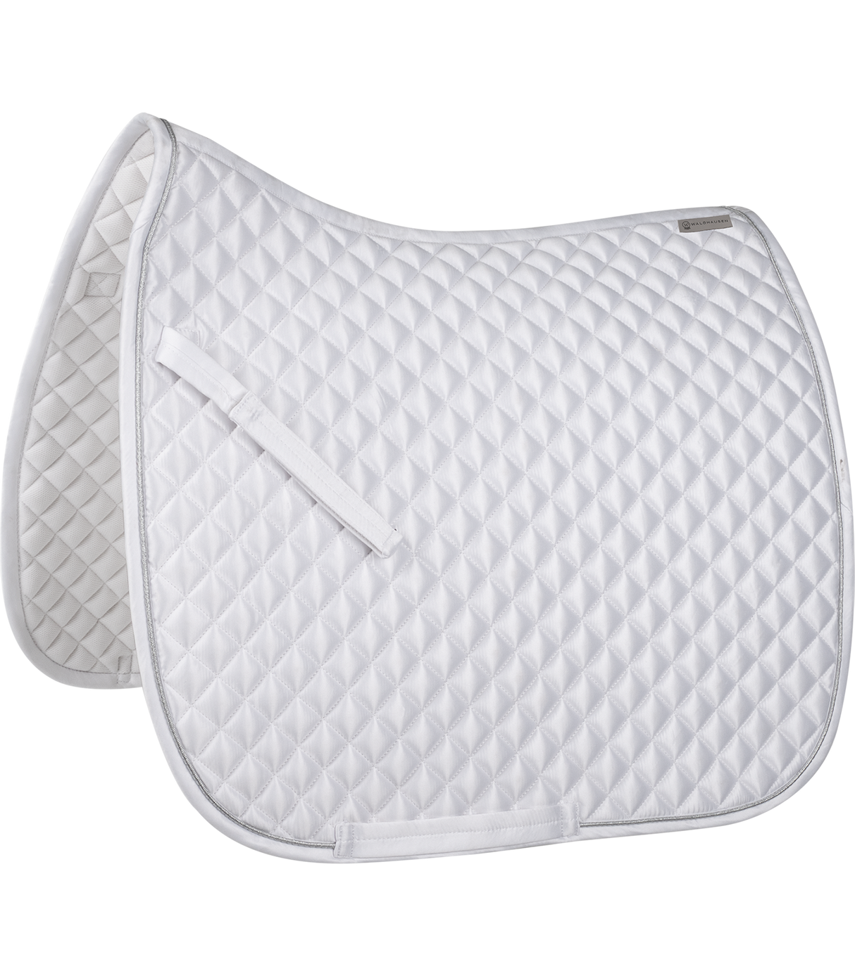 Waldhausen Horse Fashion Felix Glam Saddle Pad #colour_white