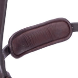 Shires Velociti LUSSO Elite Flash Noseband #colour_havana