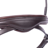 Shires Velociti LUSSO Elite Flash Noseband #colour_havana
