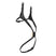 Shires Velociti LUSSO Elite Grackle Noseband #colour_black