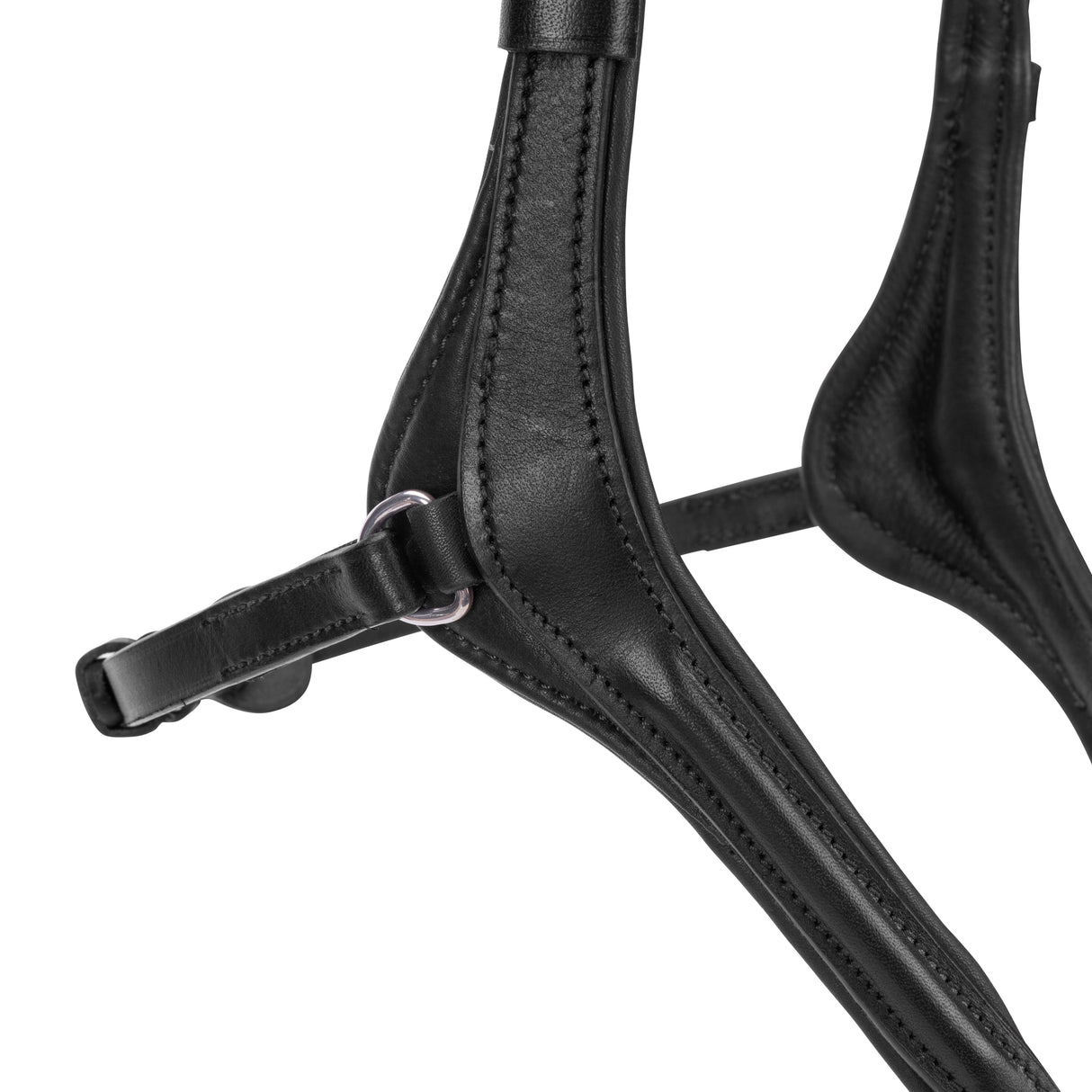 Shires Velociti LUSSO Elite Grackle Noseband #colour_black