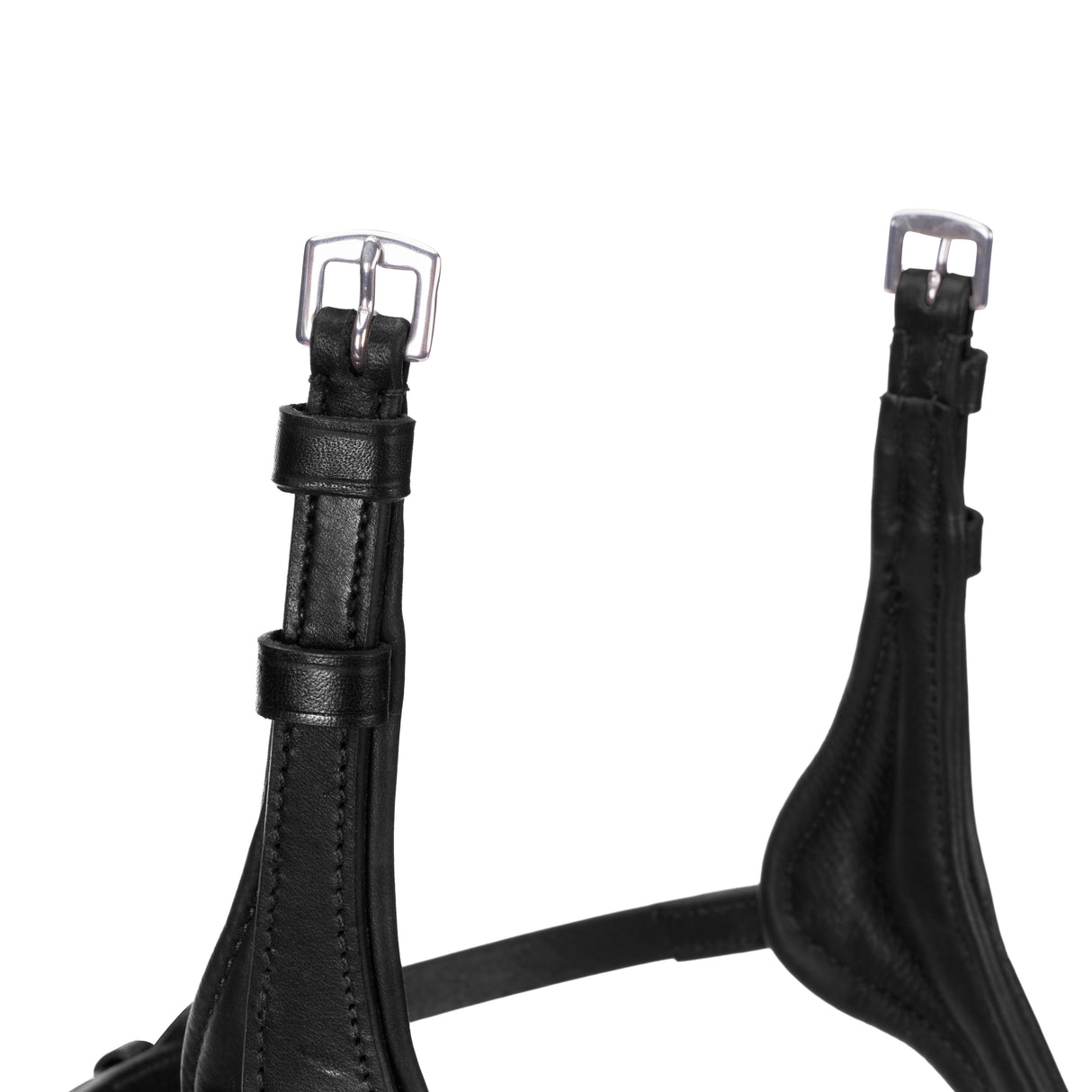 Shires Velociti LUSSO Elite Grackle Noseband #colour_black