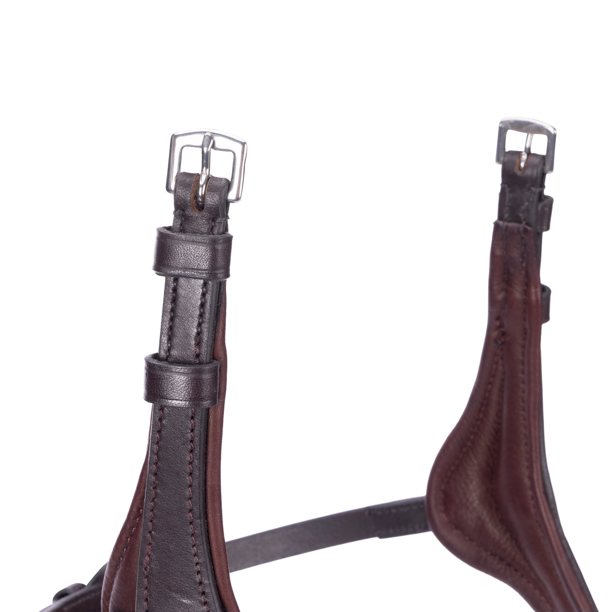 Shires Velociti LUSSO Elite Grackle Noseband #colour_havana