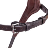 Shires Velociti LUSSO Elite Grackle Noseband #colour_havana