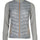HKM Children's Jersey/Nylon Jacket -Prag- Style #colour_grey-rose-gold