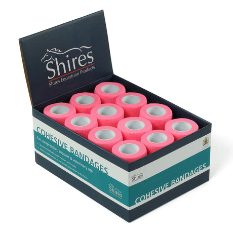 Shires Cohesive Bandages #colour_pink