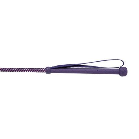 HySCHOOL Metallic Riding Whip #colour_purple-lilac