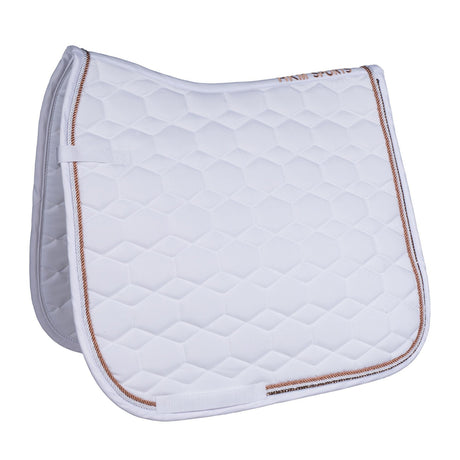 HKM Saddle Cloth -Rosegold Glamour- Style #colour_white