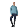 Dublin Ladies 1/4 Zip Hooded Fleece Pullover #colour_washed-teal