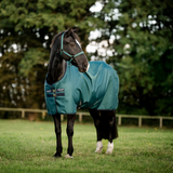 Horseware Ireland Amigo Ripstop 900D 50g Pony Turnout Rug #colour_dynasty-green-navy-silver