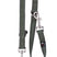 HKM Nylon Dog Training Lead -Anam Cara- #colour_olive