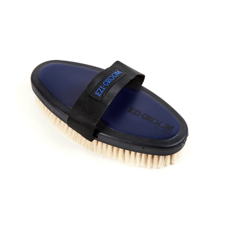 Ezi-Groom Grip Body Brush With Goat Hair