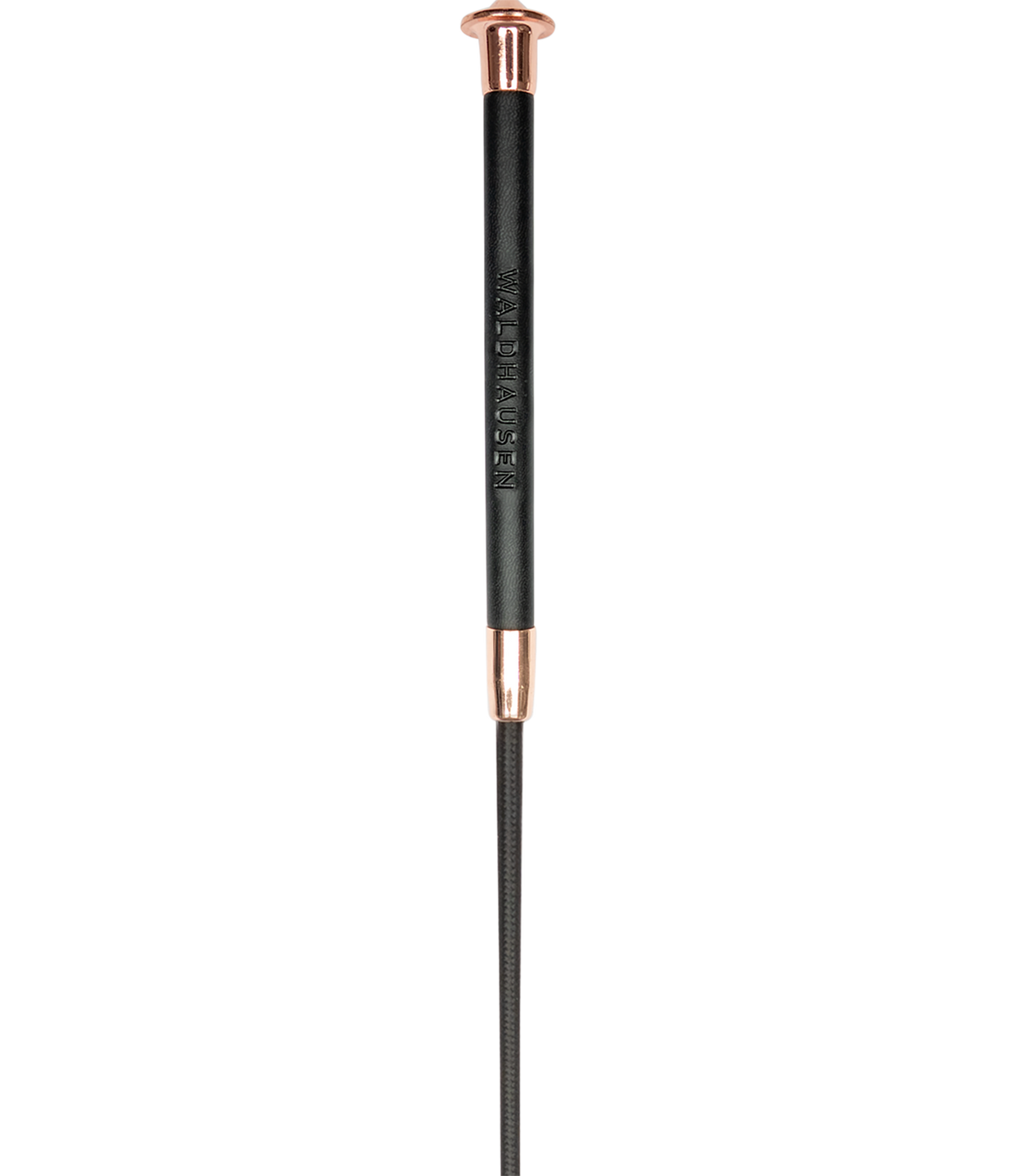 Waldhausen Jumping Whip Noblesse #colour_black-rose-gold
