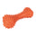 HKM Natural Rubber Dog Toy -Buddy Bone I- #colour_orange