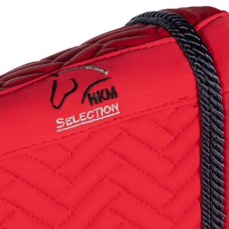 HKM Saddle Cloth -Aruba- #colour_red