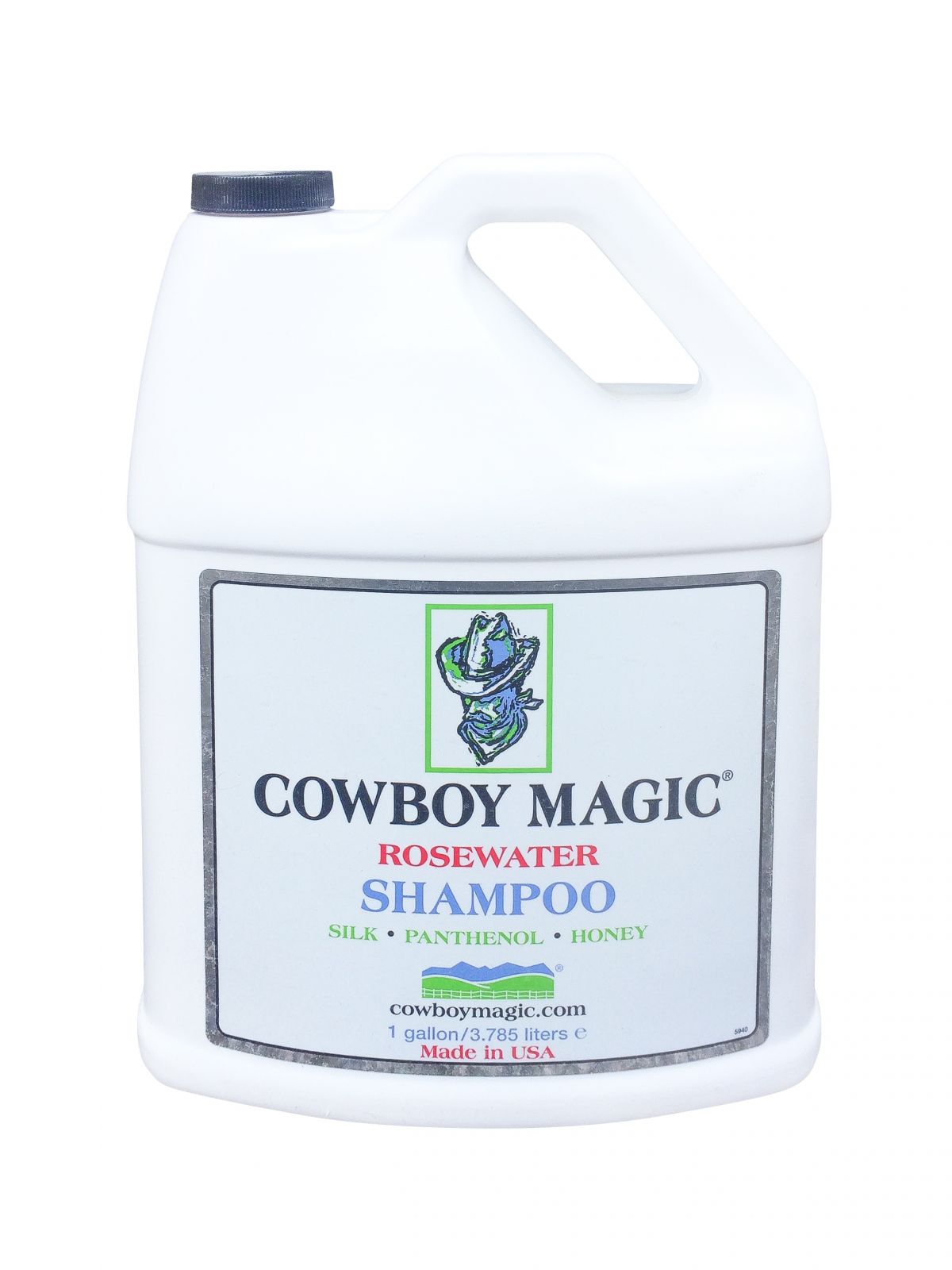Cowboy Magic Rosewater Shampoo #colour_1-gallon-refill