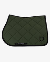 Jumping saddle pad with embroidered logo black line edition - DUFFEL BAG