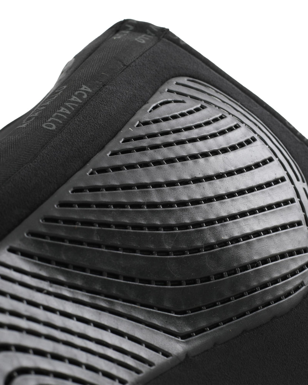 Acavallo Twin Sided Classic Gel Dressage Pad With Rope #colour_black