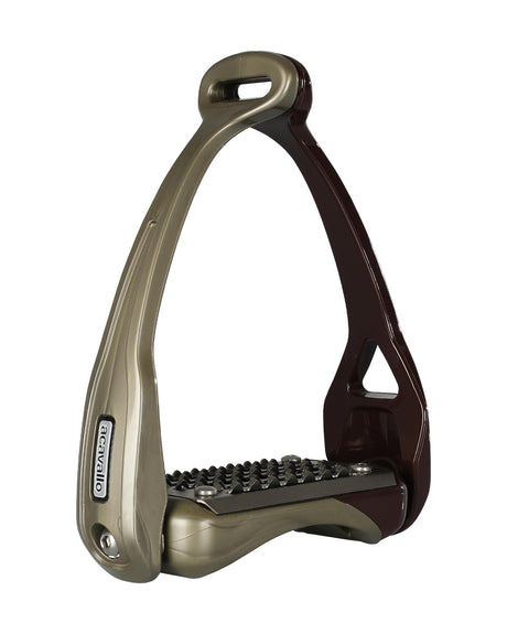 Acavallo Opera Stirrups #colour_brown