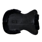 Acavallo Gel Ns-S Classic-S 1/2 Cut-Out Dri-Lex Flat #colour_black-black