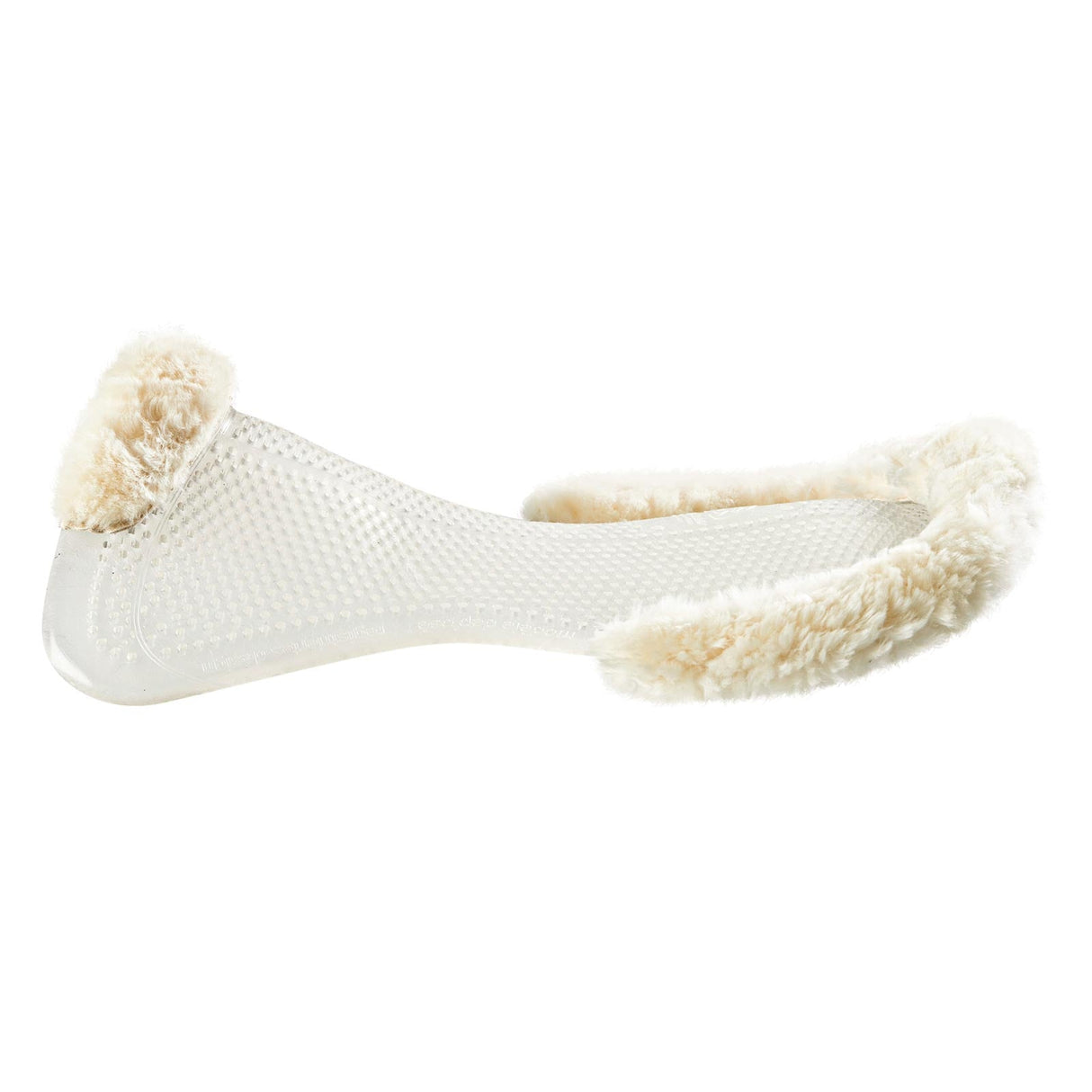 Acavallo Gel Ns-S Classic-S 1/2 Cut-Out Flat #colour_transparent-natural