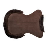 Acavallo Gel Ns-S Classic-S 1/2 Cut-Out Dri-Lex Flat #colour_brown-brown