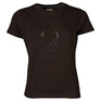 HKM Ladies T-shirt -Amalfi Horse Head- #colour_dark-brown