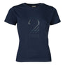 HKM Ladies T-shirt -Amalfi Horse Head- #colour_deep-blue