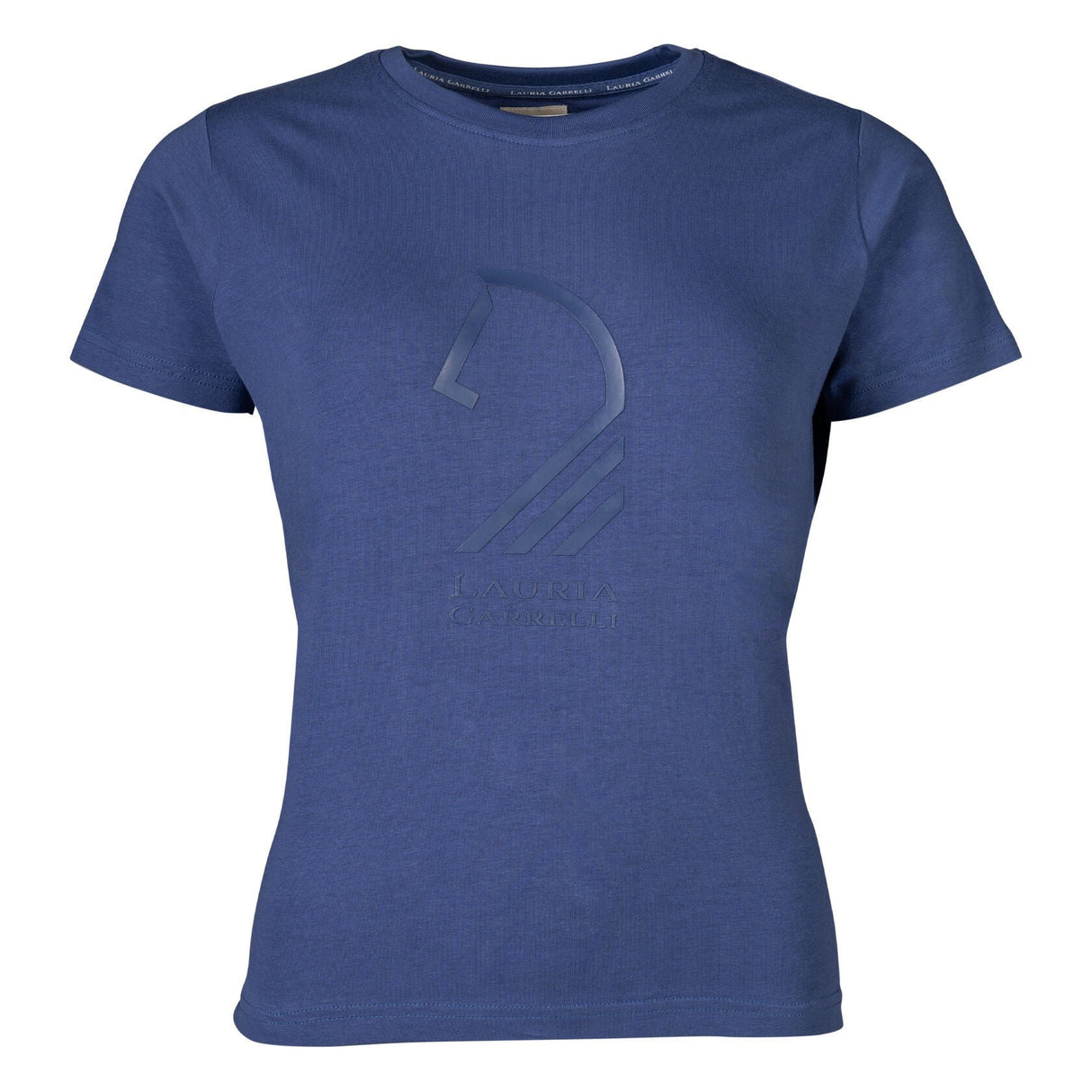 HKM Ladies T-shirt -Amalfi Horse Head- #colour_indigo