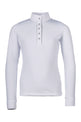 HKM Children's Long Sleeve Competition Shirt -Emilia Kids- #colour_white