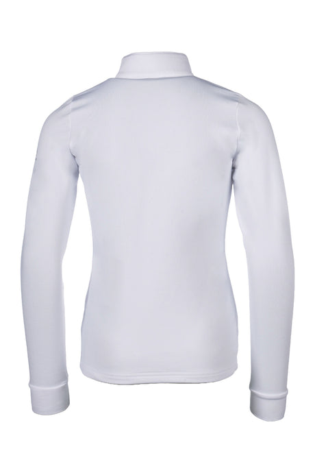 HKM Children's Long Sleeve Competition Shirt -Emilia Kids- #colour_white