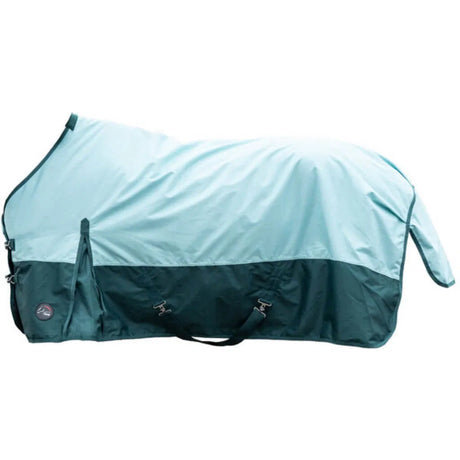 HKM 600D 100g Turnout Rug -Chester- #colour_olive-green-black
