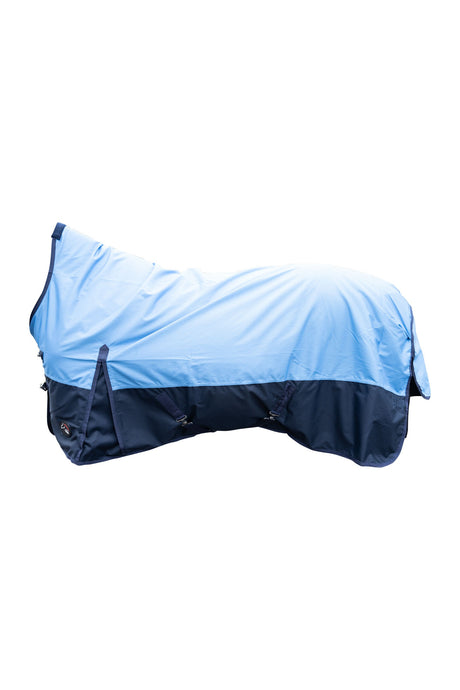 HKM 600D Light Lining Highneck Rug -Norwich- #colour_navy-light-blue