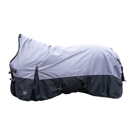 HKM 1200D Light Highneck Rug -Glasgow- #colour_grey-black