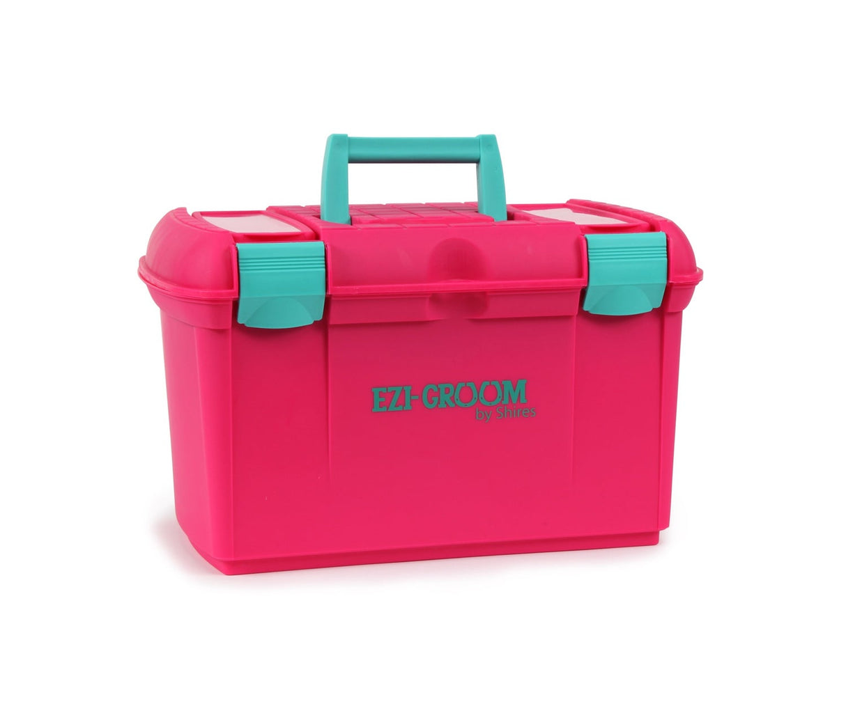EZI-GROOM Two Tone Tack Box #colour_bright-pink