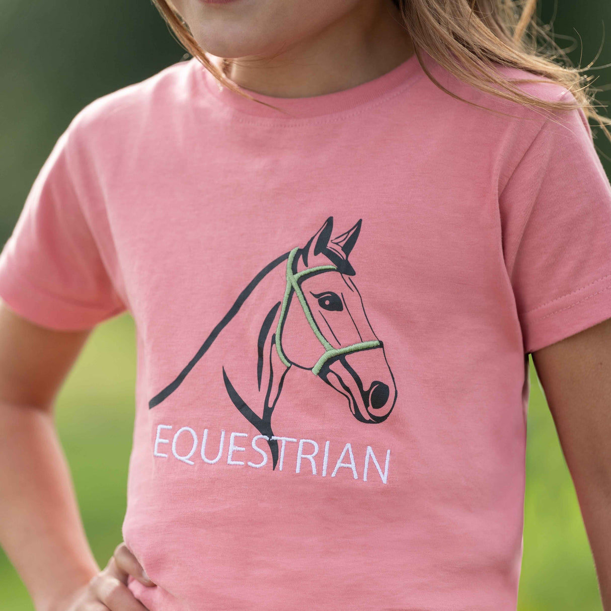 HKM Children's T-shirt -Grace- #colour_rose