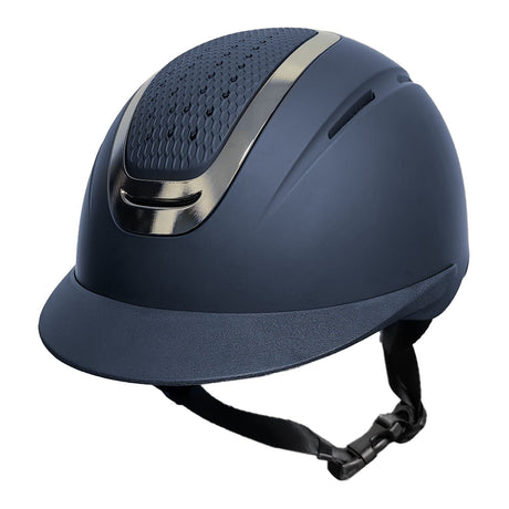 HKM Riding Helmet -Sydney City- #colour_navy-silver