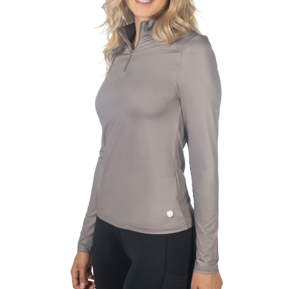 HKM Ladies Functional Shirt -Summer Milano II- #colour_taupe