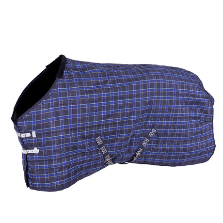 Shires 150g Fernie Stable Rug #colour_navy-check