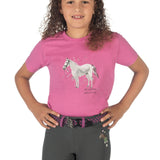 HKM Children's T-shirt -Sparkle- #colour_pink