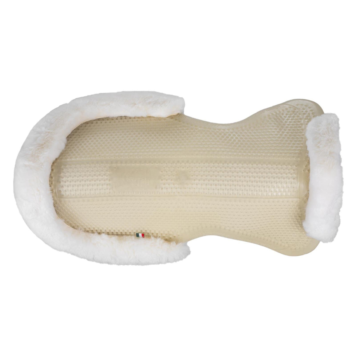 Acavallo Gel Ns-S Classic-S 1/2 Cut-Out Dri-Lex Flat #colour_transparent-white