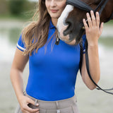 HKM Ladies Polo Shirt -Amalfi- #colour_blue