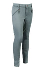 HKM Children's Silicone Full Seat Riding Breeches -Mia- #colour_sage