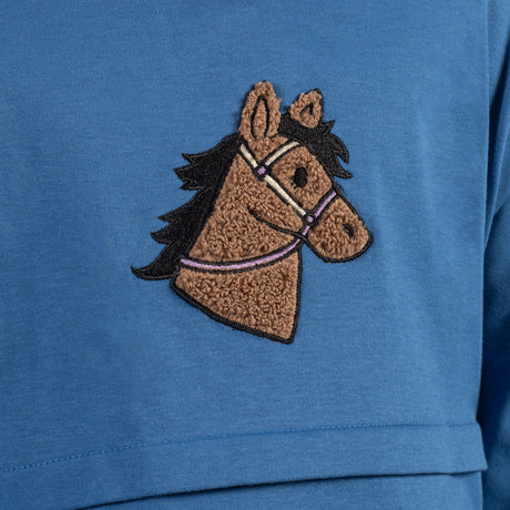 HKM Children's Longsleeve Shirt -Mia- #colour_blue